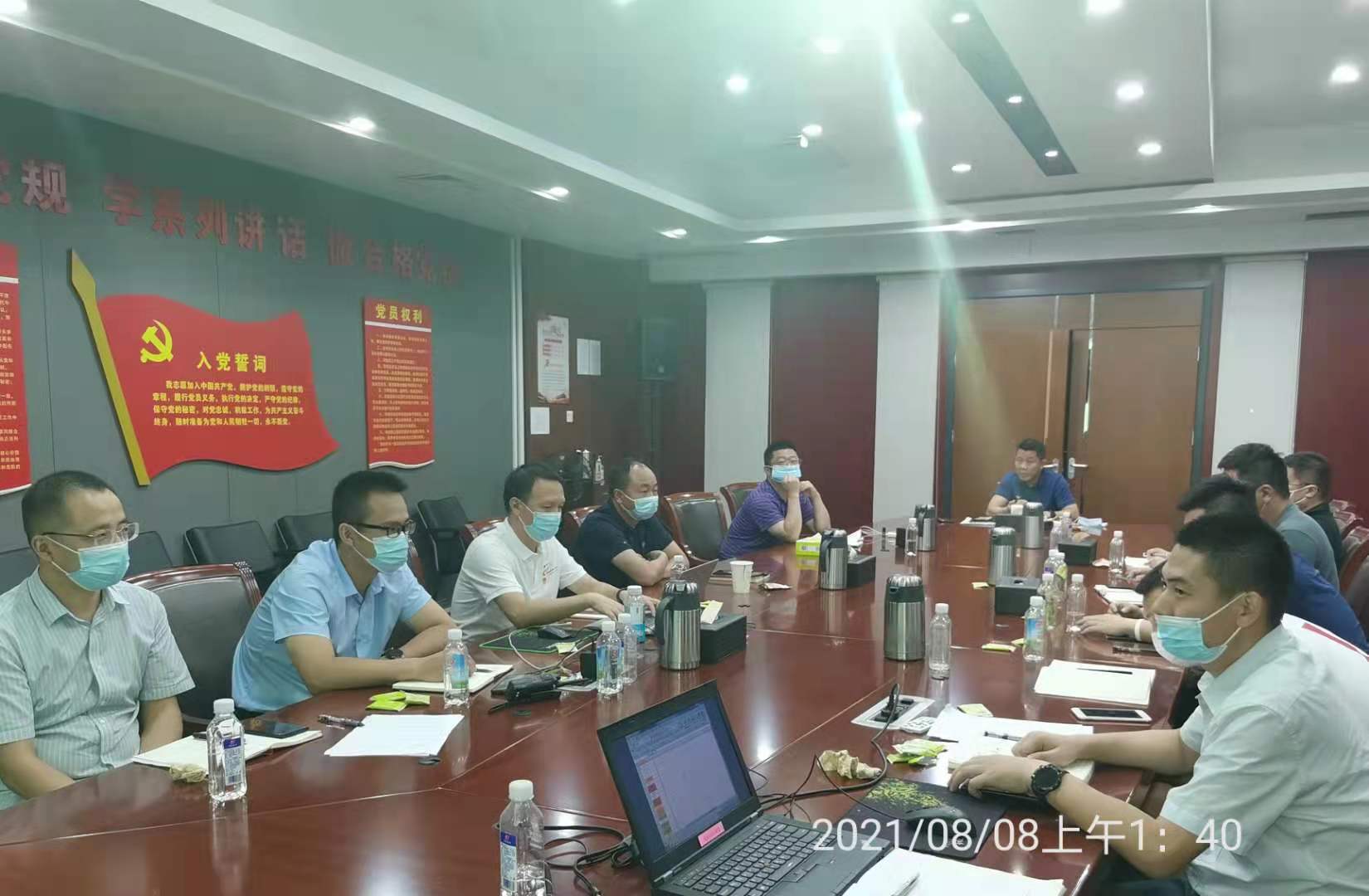 全員上陣、全力以赴、全面固守 公司“硬核”防疫顯擔當