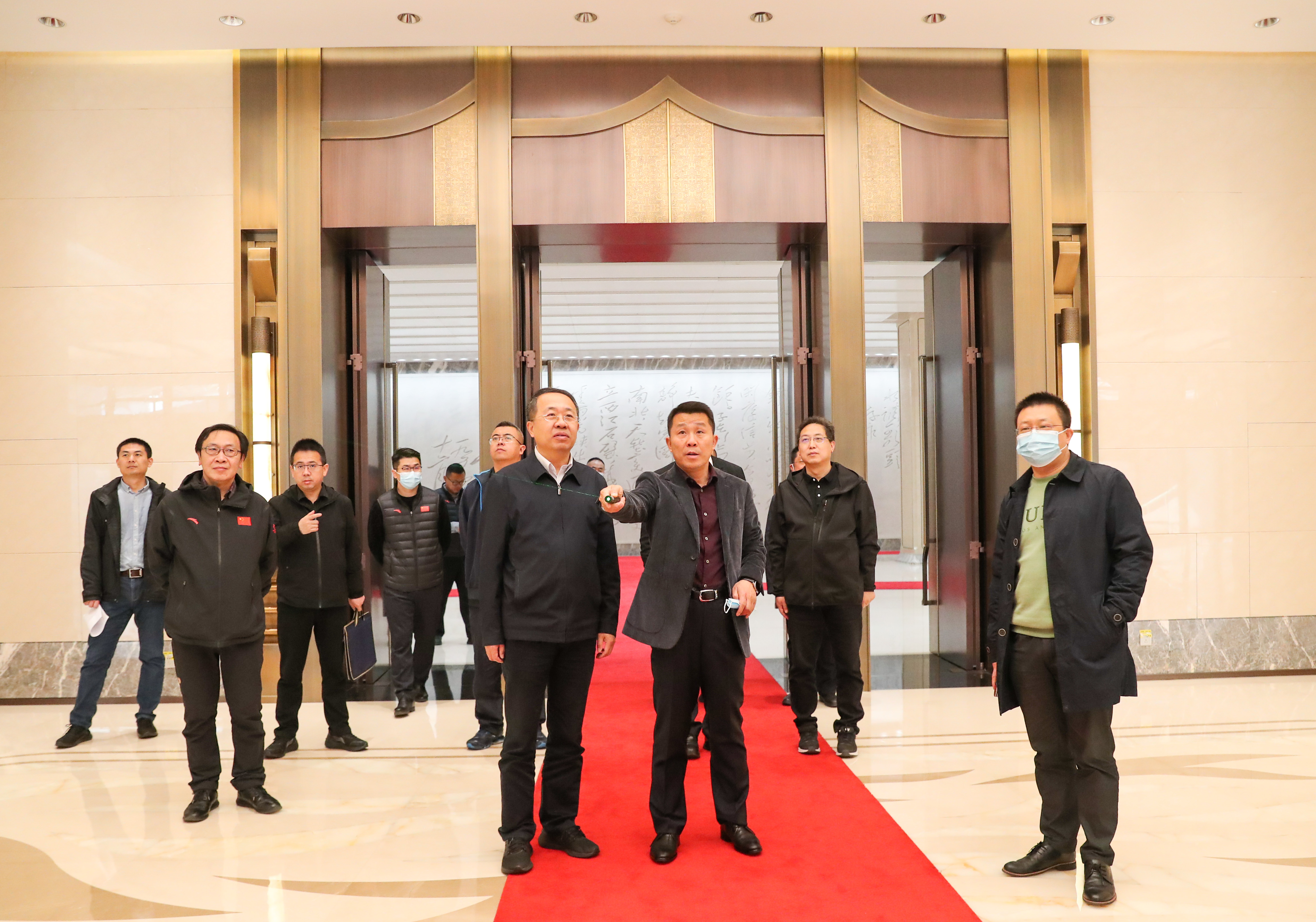 陜西省榆林市領(lǐng)導(dǎo)一行來(lái)公司調(diào)研