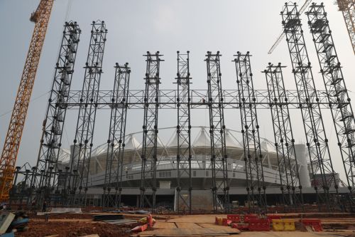 彭浩考察武漢體育中心體育場(圖6) 彭浩考察武漢體育中心體育場(圖6)