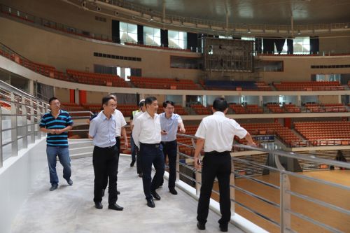 彭浩調(diào)研軍運會競賽組織工作 要求全力以赴有序推進(jìn)(圖1)