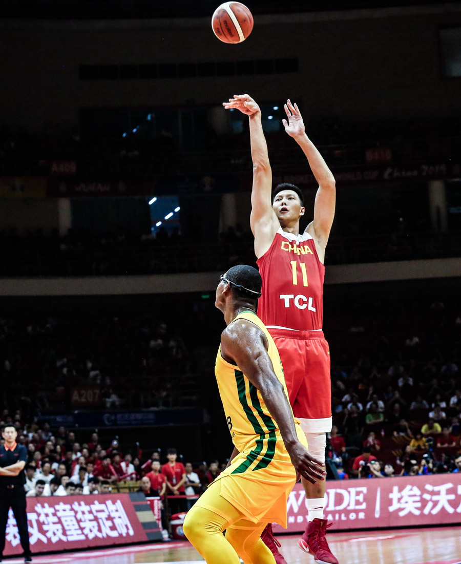 中國男籃惜敗巴西 ▏在漢解開三個問號(圖13) 中國男籃惜敗巴西 ▏在漢解開三個問號(圖13)