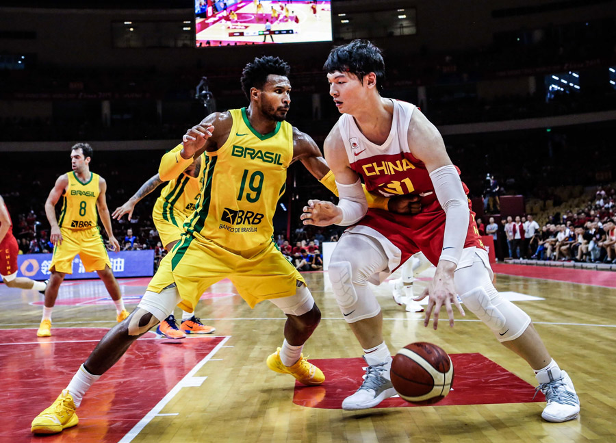 中國男籃惜敗巴西 ▏在漢解開三個問號(圖20) 中國男籃惜敗巴西 ▏在漢解開三個問號(圖20)