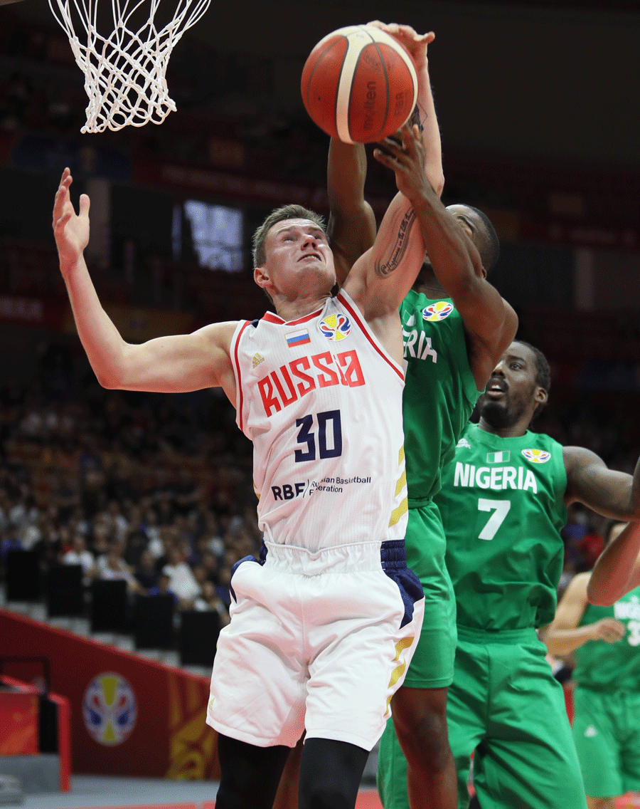 男籃世界杯盛大開(kāi)幕 ▏俄羅斯險(xiǎn)勝尼日利亞 阿根廷輕取韓國(guó)(圖9) 男籃世界杯盛大開(kāi)幕 ▏俄羅斯險(xiǎn)勝尼日利亞 阿根廷輕取韓國(guó)(圖9)