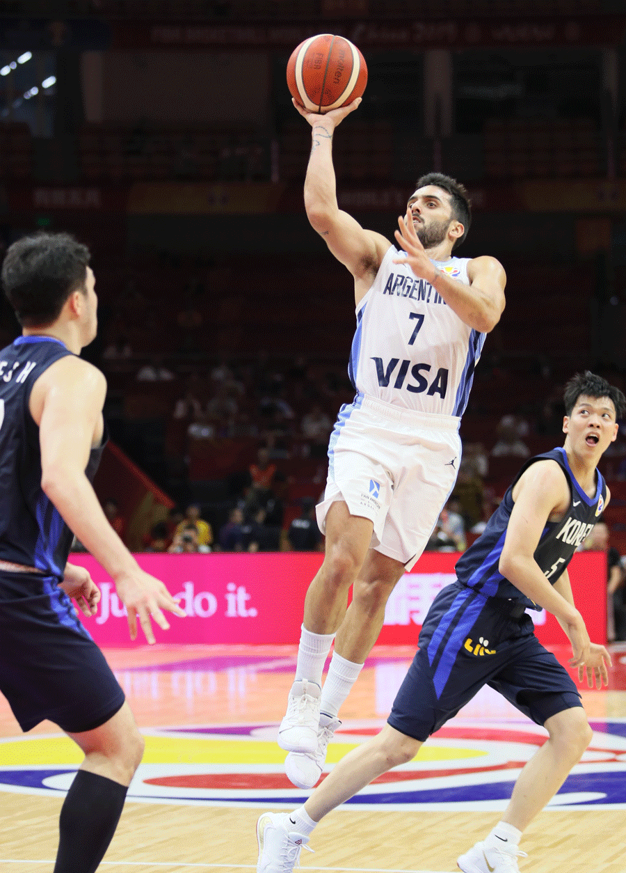 男籃世界杯盛大開(kāi)幕 ▏俄羅斯險(xiǎn)勝尼日利亞 阿根廷輕取韓國(guó)(圖11) 男籃世界杯盛大開(kāi)幕 ▏俄羅斯險(xiǎn)勝尼日利亞 阿根廷輕取韓國(guó)(圖11)