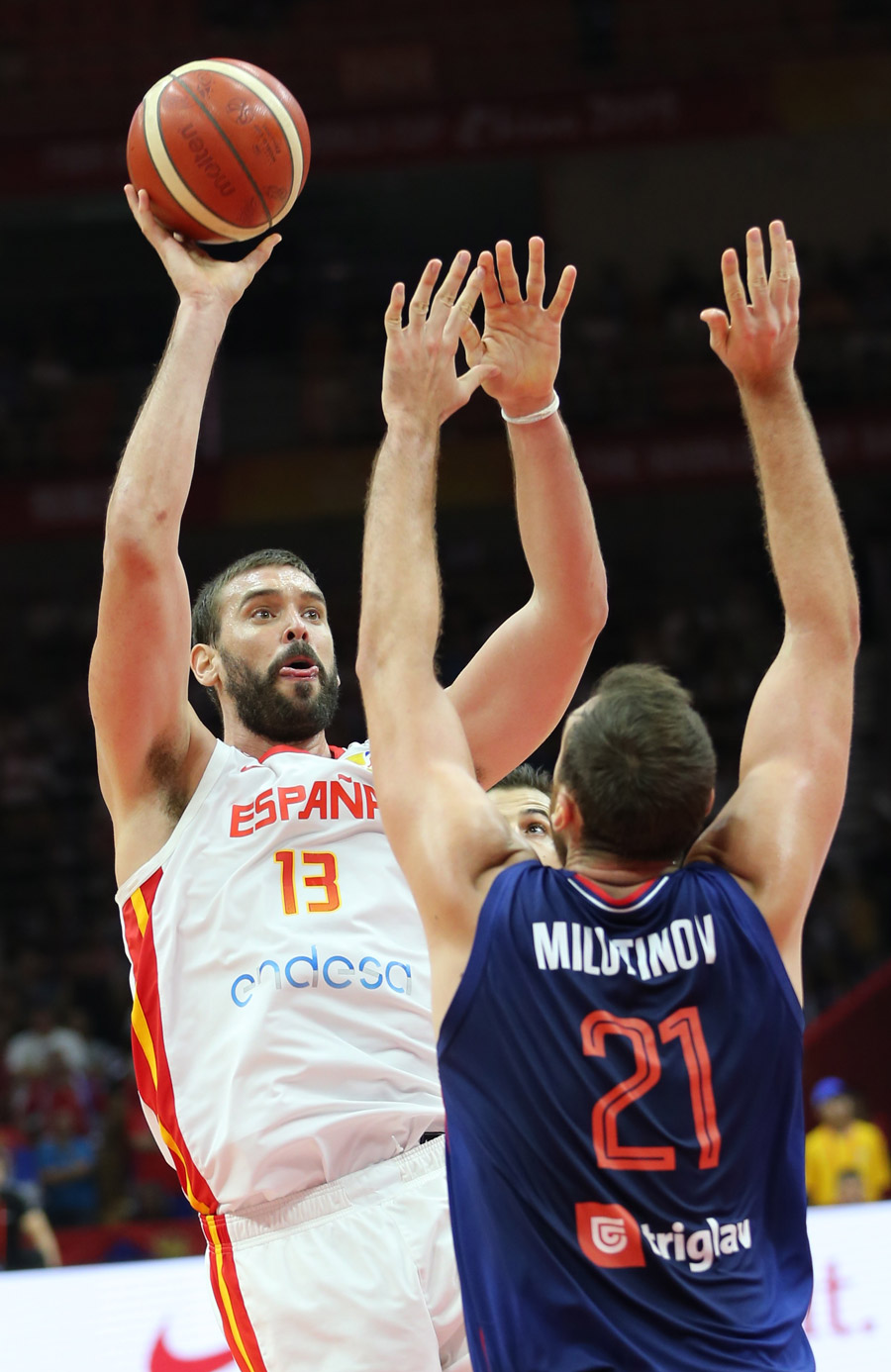 男籃世界杯武漢賽區(qū)比賽圓滿(mǎn)結(jié)束 ▏ 意大利勝波多黎各 塞爾維亞輸給西班牙(圖12)