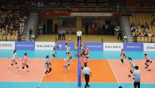 軍運(yùn)會(huì)女子排球測(cè)試賽舉行，8天后迎來(lái)正式比賽(圖2)