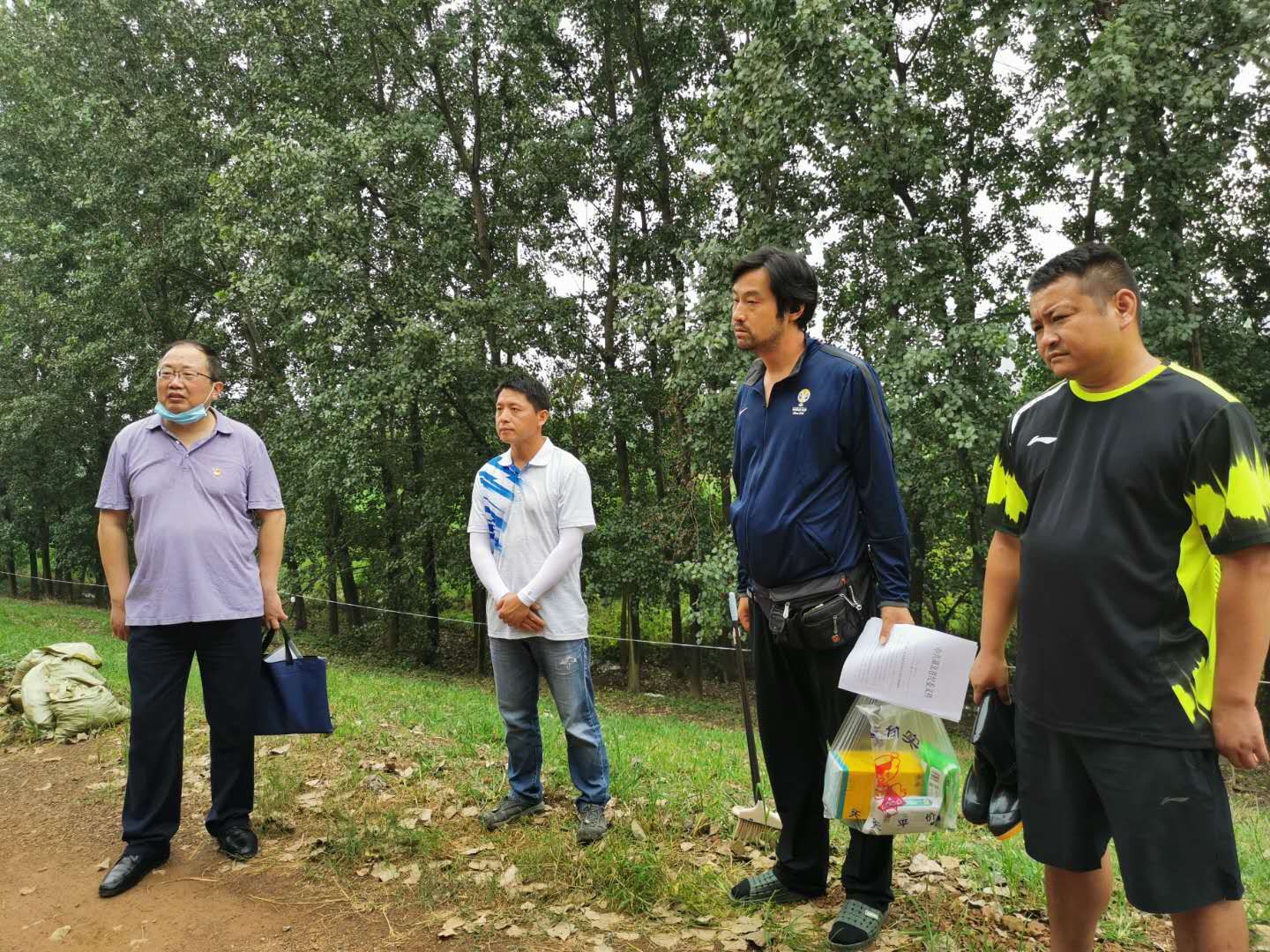 刁國俊督導防汛工作(圖1) 刁國俊督導防汛工作(圖1)