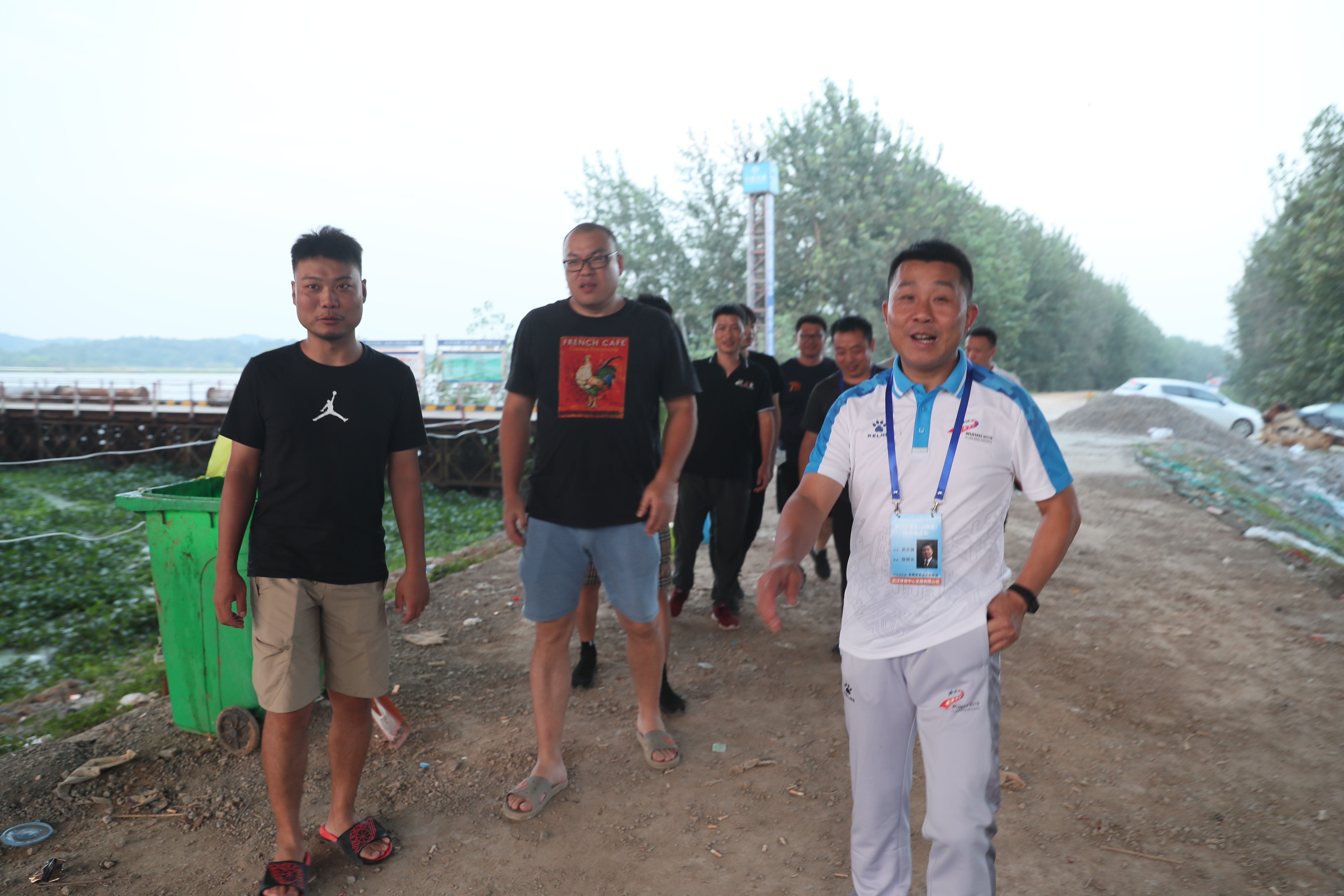 新聞特寫：不忘汛情，夜上堤防(圖10)